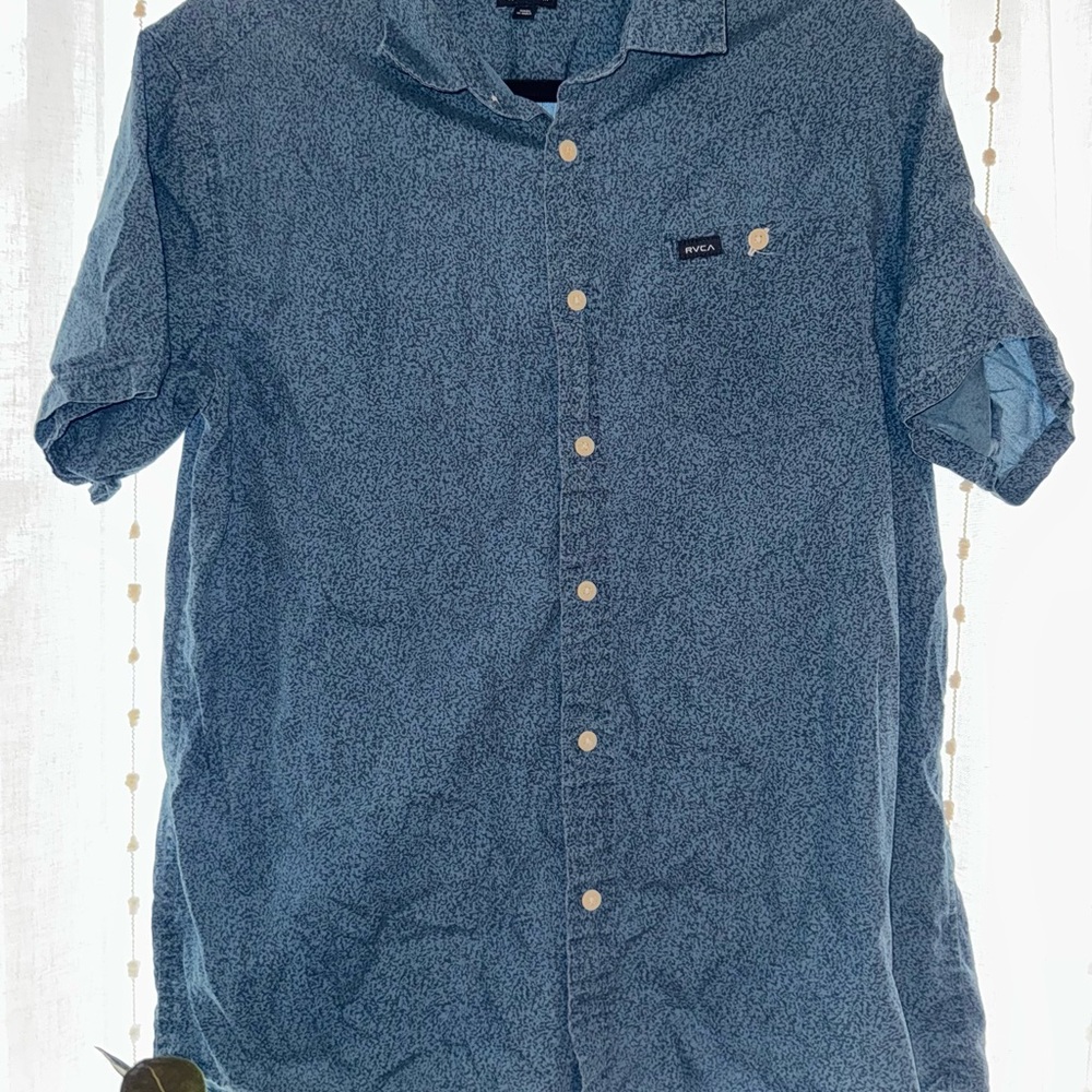RVCA Blue Men's Shirt